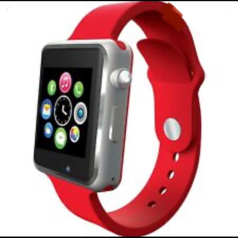 NWT Slide Smart Watch One Size Red